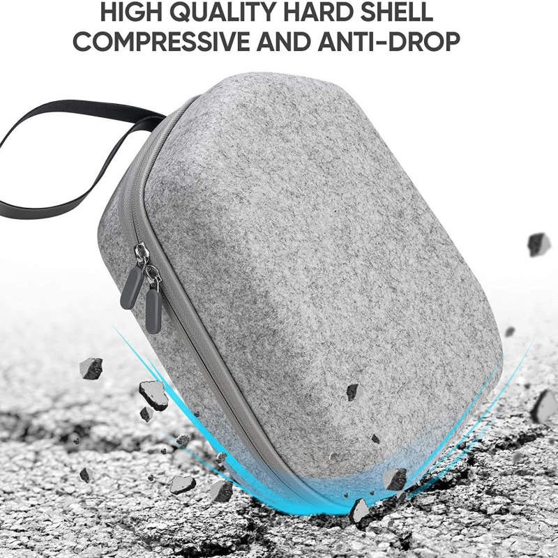 EVA úložný box na VR okuliare pre Oculus Quest 2 — švy s horúcim tlačením, vodotesný dizajn, prispôsobenie k dispozícii