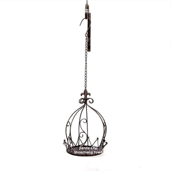 Κρεμαστό στηριγμα κρεμάστρας καλαθιού λουλουδιών από σίδερο, αμερικανικό αγροτικό στιλ, μπαλκόνι κήπος, ρετρό σχεδίαση; Κωδικός προϊόντος Th%sdsd%hlznlohlznsd; Υλικό: Πλαστικό/ρητίνη; Κατηγορία: Κατασκευές από ρητίνη