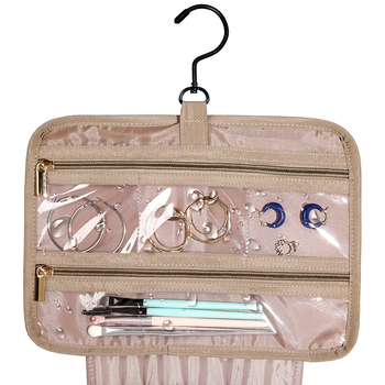 Θήκη καλλυντικών για ταξίδια με διαχωρισμό βρεγμάτων-ξηρών, αδιάβροχη και ελαφριά