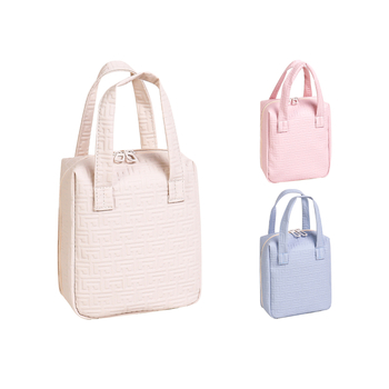 Τσαντάκι καλλυντικών από PU δέρμα με σχεδίαση κελύφους, μεγάλο χώρο για ταξίδια, αστικός μινιμαλιστικός σχεδιασμός