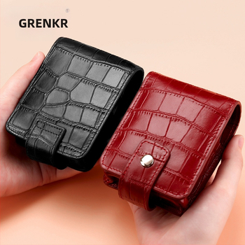 Чанта за червило от PU кожа с крокодилски принт (PU подплата; за съхранение; ежедневна употреба; за дами)