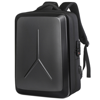 Σακίδιο PC με σκληρό περίβλημα, Unisex, Αναπνεύσιμος σχεδιασμός, Χωρητικότητα 36–55L, Καμπύλες ιμάντες ώμου