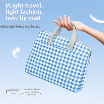 Унисекс чанта за лаптоп, водоустойчива, ултра лека, удароиздръжлива, полиестер