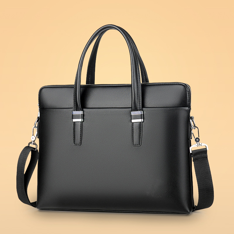 Barton WA109 ūdensizturīga PU ādas pleca soma datoram — biznesa ceļojumiem