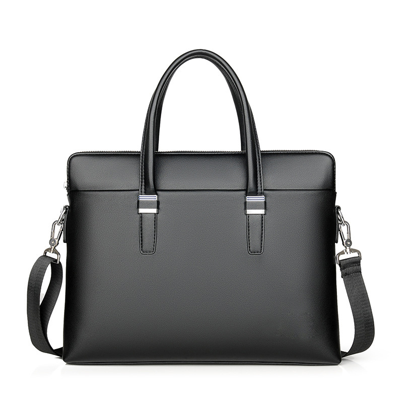 Barton WA109 ūdensizturīga PU ādas pleca soma datoram — biznesa ceļojumiem