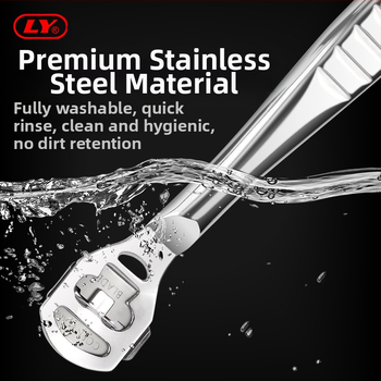 Μαχαίρί περιποίησης ποδιών από ανοξείδωτο ατσάλι με φινίρισμα καθρέφτη; οβάλ άκρη; συσκευασία 500 τεμάχια; μη εισαγόμενο