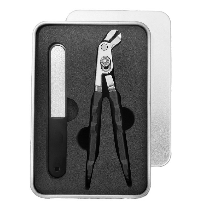 Νυχοκοπτικά με μακριά λαβή και καμπύλη κεφαλή, ανοξείδωτο ατσάλι, μεγάλο άνοιγμα, για περιποίηση νυχιών και πελμάτων