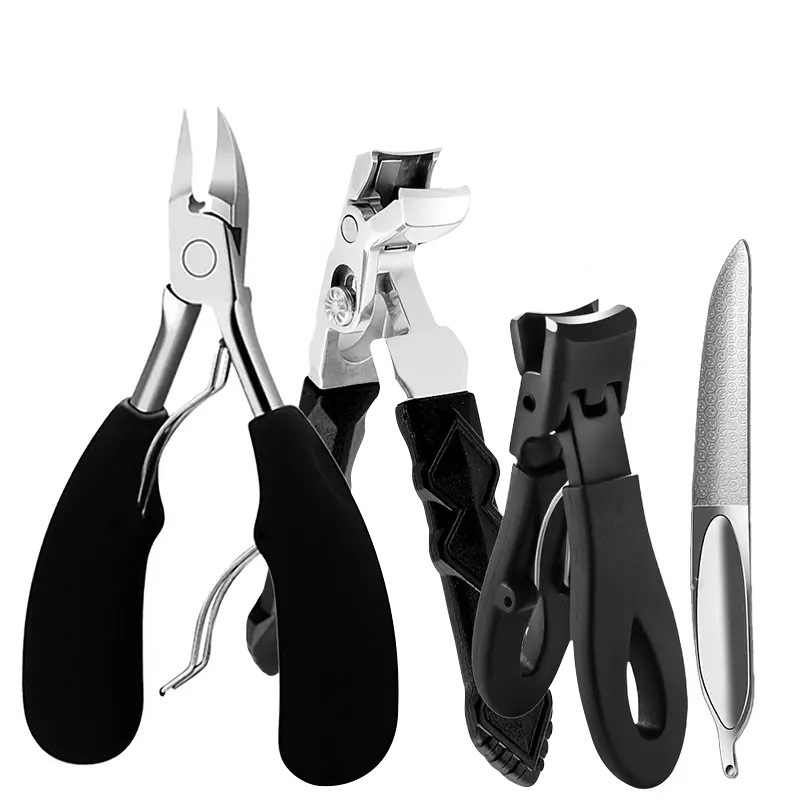 Νυχοκοπτικά με μακριά λαβή και καμπύλη κεφαλή, ανοξείδωτο ατσάλι, μεγάλο άνοιγμα, για περιποίηση νυχιών και πελμάτων