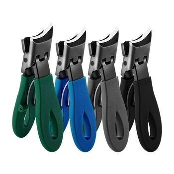 Ψαλίδι νυχιών με κεκλιμένο στόμιο και μεγάλο άνοιγμα για αφαίρεση νεκρού δέρματος, ανοξείδωτο εργαλείο μανικιού.