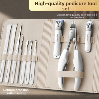 Σετ εργαλείων περιποίησης νυχιών με εργαλεία για αυλάκι νυχιών, ανοξείδωτο ατσάλι και πλαστικό, καθολική χρήση, Henggrids