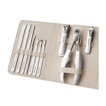 Σετ εργαλείων περιποίησης νυχιών με εργαλεία για αυλάκι νυχιών, ανοξείδωτο ατσάλι και πλαστικό, καθολική χρήση, Henggrids