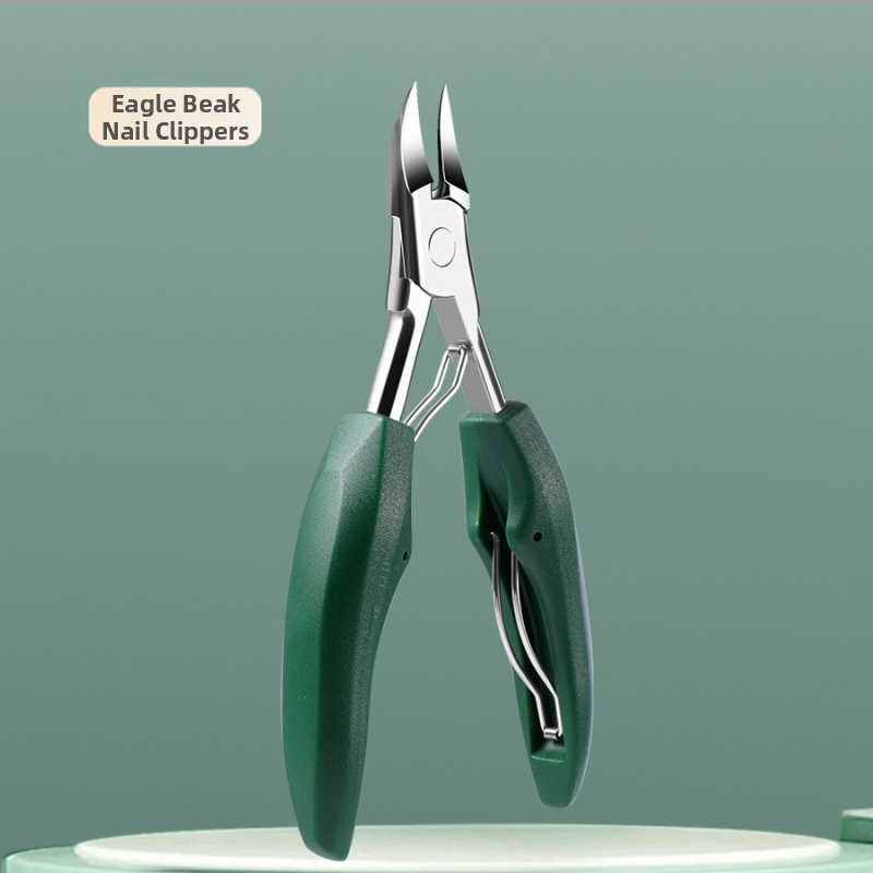 Комплект за педикюр: клещи за жлеб на нокътя, неръждаема стомана и пластмаса, универсално приложение, Henggrids