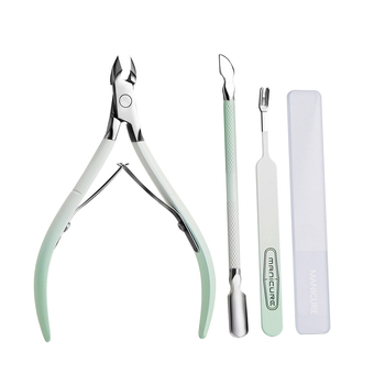 Σετ εργαλείων μανικιούρ: ανοξείδωτο ατσάλι, ψαλίδι για νεκρό δέρμα, μαχαίράκι για πετσάκια, πιέστης για νύχια και λίμα – φορητό οικιακό κιτ από Tree on the cloud