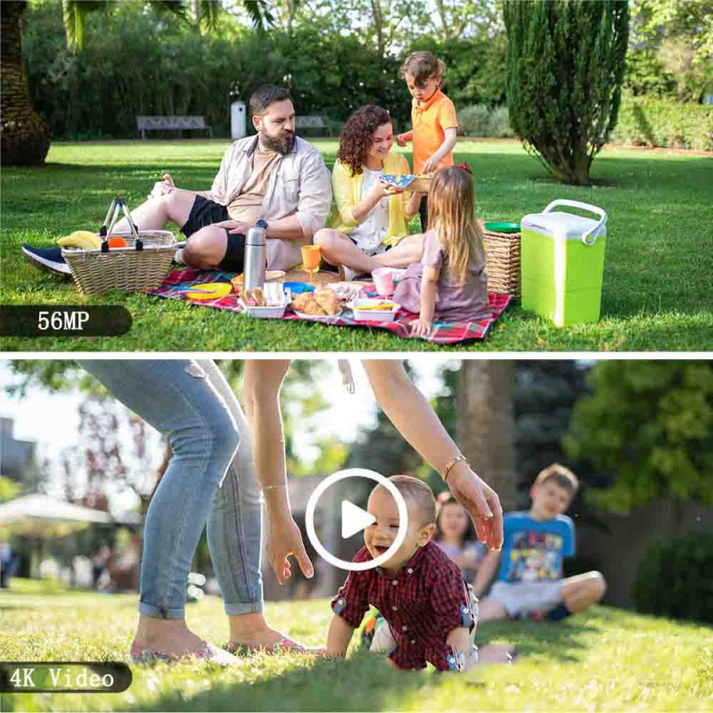 WP16 Minden egyben videokamera CMOS 1.3 MP szenzorral, elektronikus képstabilizálás, éjszakai felvétel, MicroSD tárhely, HDMI és USB 2.0 kimenet