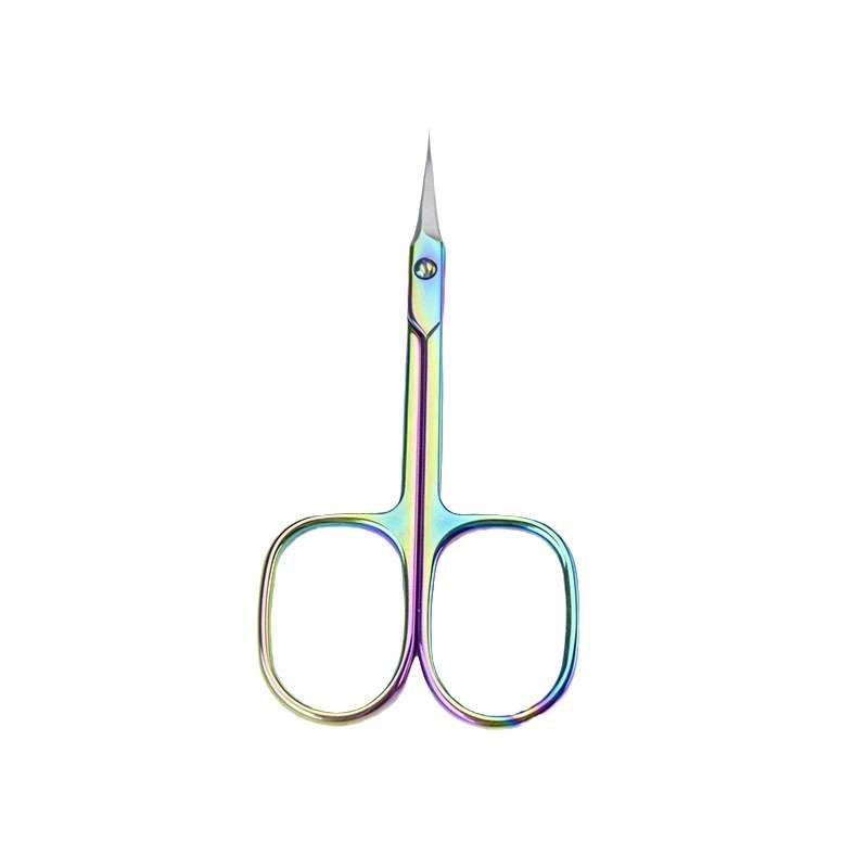 Ножици за кожички, неръждаема стомана, руски стил предни остриета, професионални, подобрена версия за мъртва кожа (3.5 мм дебелина)