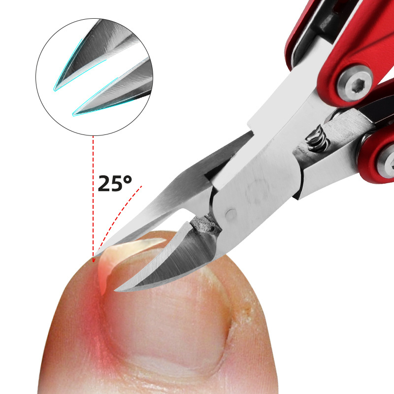 Неръждаеми клещи за нокти с форма на орелски клюн – преносим дизайн, категория: клещи за нокти с орелски клюн, марка Dabang, нетно тегло 0.08 кг