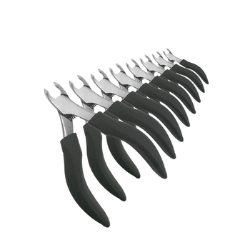 Εργαλεία περιποίησης νυχιών – πλαστικό + ανοξείδωτος χάλυβας, φορητά για οικιακή χρήση, πένσες αυλακώσεων νυχιών, βάρος καθαρό 80 g, συσκευασία 300 τεμάχια