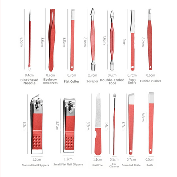 Σετ κοπτών νυχιών – 30 τεμάχια – ανοξείδωτο ατσάλι – κιτ εργαλείων μανικιούρ