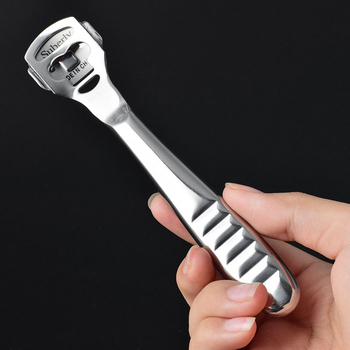 Goria εργαλείο ποδιού από ανοξείδωτο ατσάλι για απομάκρυνση νεκρού δέρματος και κάλων – εργαλείο περιποίησης ποδιών οικιακής χρήσης, συσκευασία 500 τεμάχια