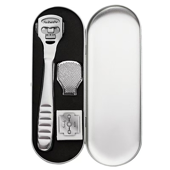 Goria εργαλείο ποδιού από ανοξείδωτο ατσάλι για απομάκρυνση νεκρού δέρματος και κάλων – εργαλείο περιποίησης ποδιών οικιακής χρήσης, συσκευασία 500 τεμάχια