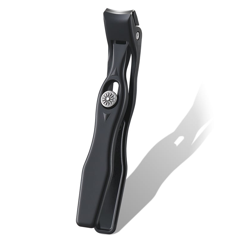 Портативен комплект за нокти от неръждаема стомана, с плосък връх, педикюрни клещи, голям отвор, антиразпръскване