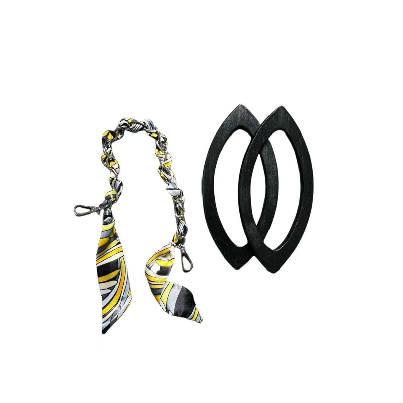 Moteriška rankinė, rankų darbo austinė su medinėmis rankenomis; medžiaga: medis; stilius: rankų darbo aksesuarai; antibakterinė, atspari dėvėjimuisi; sezonas: žiema 2024