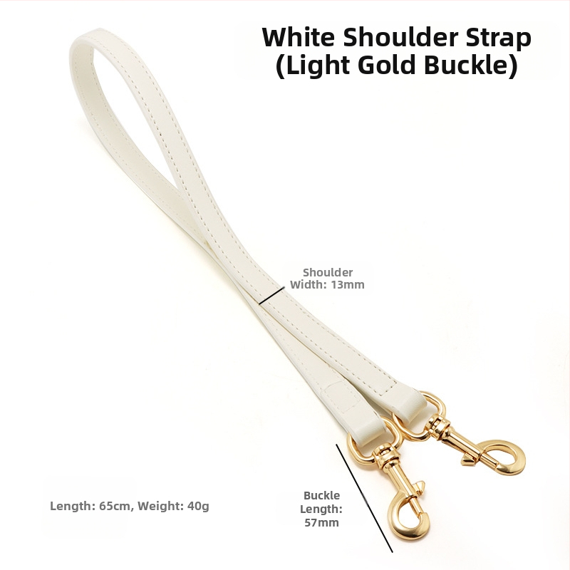 Каишка за рамо за чанти – заместваща презрамка за кръстосано носене, метална, износоустойчива, намалява натоварването, защита на гръбнака, едноцветен модел