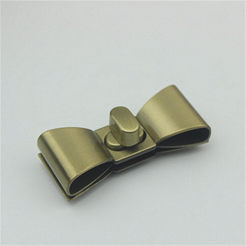 Star Yue Paku užraktas – cinko lydinio, drugelių stiliaus užraktas krepšiams, krepšių priedai, liejamas varžtų užraktas, pritaikomas