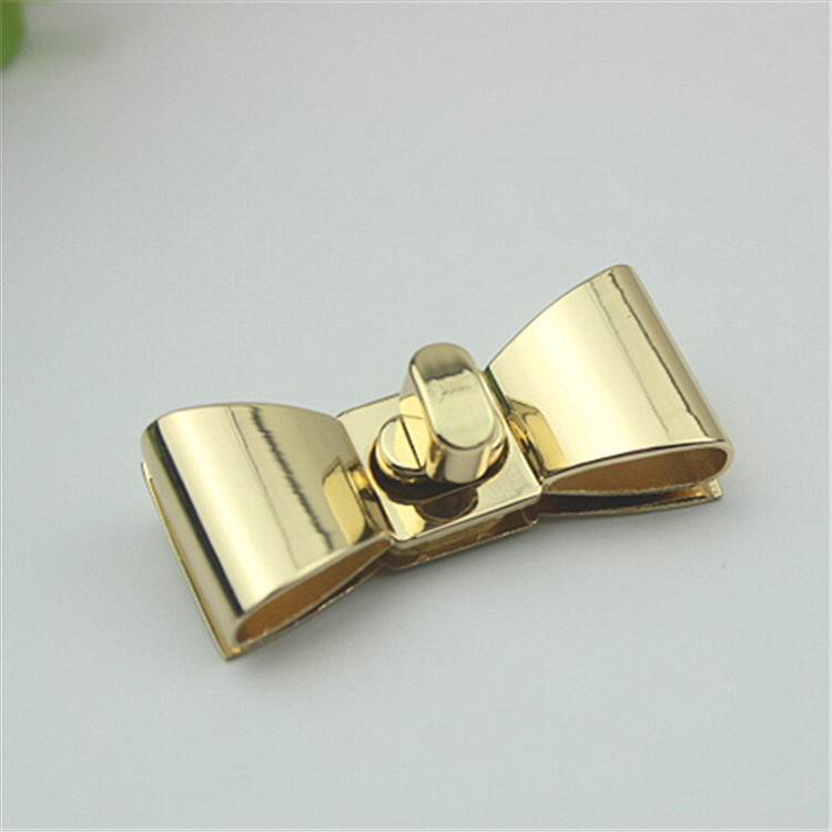 Star Yue Paku užraktas – cinko lydinio, drugelių stiliaus užraktas krepšiams, krepšių priedai, liejamas varžtų užraktas, pritaikomas