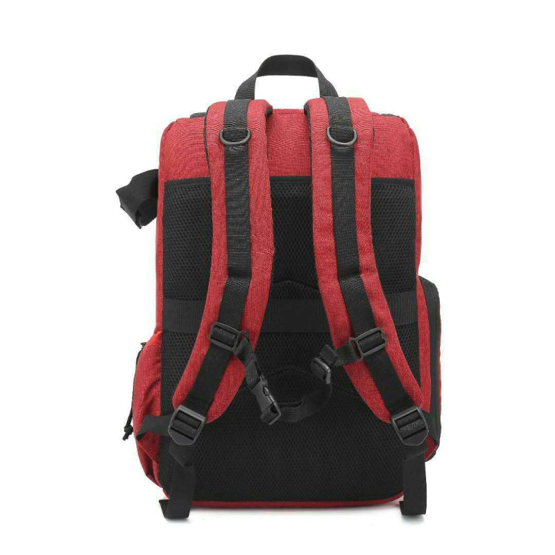 Σακίδιο DSLR για κάμερα με μεγάλη χωρητικότητα, νάιλον, αδιάβροχο, μοντέλο 1109, με διπλό ιμάντα