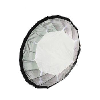 Softbox για φωτισμό ταινιών/TV, βαθύ παραβολικό σχέδιο με πλέγμα, μεταλλική και νάιλον κατασκευή.