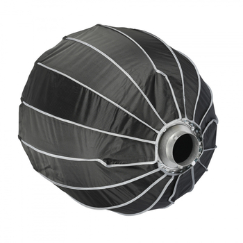 Softbox για φωτισμό ταινιών/TV, βαθύ παραβολικό σχέδιο με πλέγμα, μεταλλική και νάιλον κατασκευή.