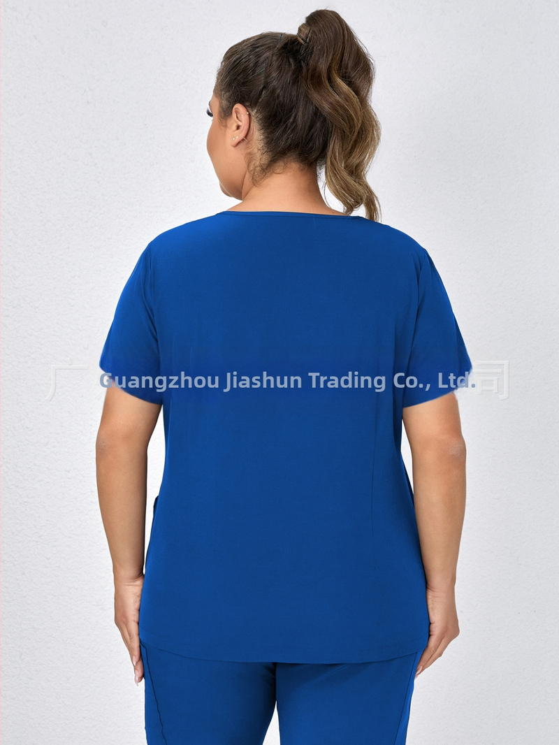 Дишаща топ с матов джоб и сет топ и панталони, 3/4 ръкав, полиестер-еластанова смес (90–95% полиестер), пролет 2025 стил японско-корейско свободно облекло