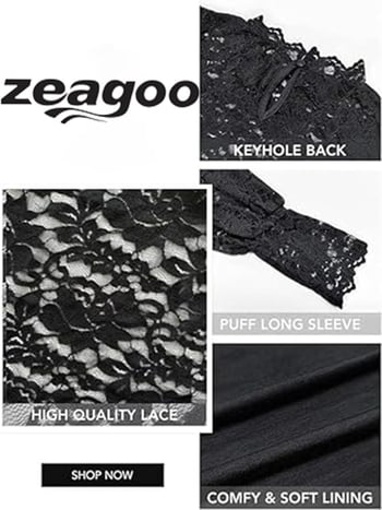 Csipkés felső leválasztható camisole-lal, hosszú lámpás ujjú, poliészter, szoros szabású, álló gallér, 2 részes készlet