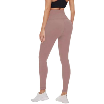 Női cropped leggings zsebekkel, magas derékkal, csípőemelés funkcióval, puha és kényelmes fitness jóga nadrág, poliészter-spandex keverék