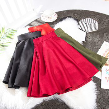 Φούστα χορού τετραγώνου – Α-γραμμή, υψηλή μέση, εφαρμοστή, Πολυεστέρας-σπαντεξ (95%+), Μονοχρωματικό σχέδιο, Κολάζ/ραφή, Στυλ δρόμου χιπ-στερ/χιπ-χοπ