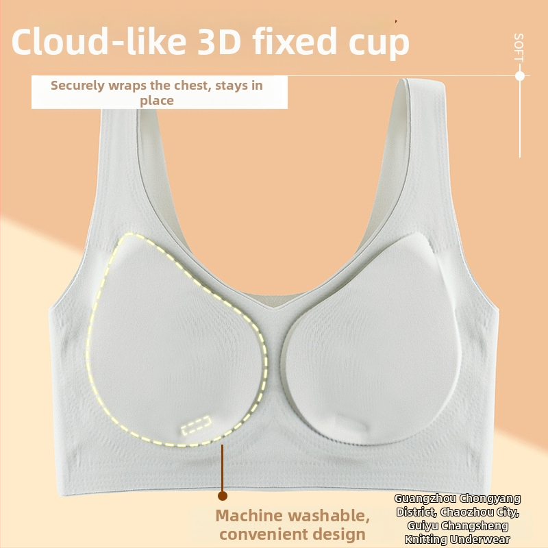 Безшевен сутиен с пълна чашка, антипровисване и странично прибиране; 3/4 формовани чашки; основен плат нейлон, подплата спандекс