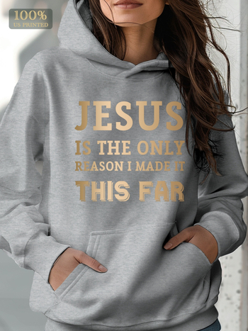 Ženski hoodie s geometrijskim uzorkom, slobodan kroj, kapuljača, poliester