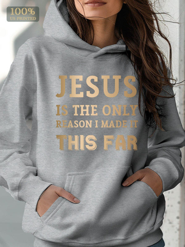Ženski hoodie s geometrijskim uzorkom, slobodan kroj, kapuljača, poliester