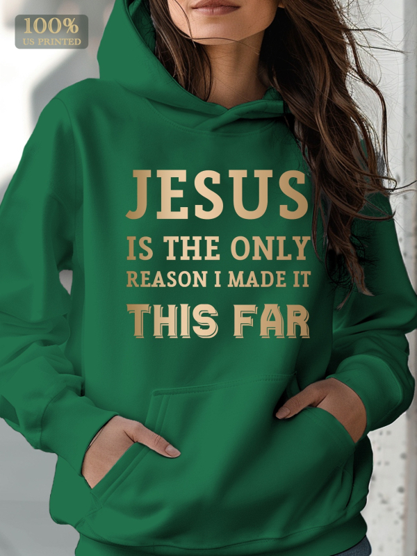Ženski hoodie s geometrijskim uzorkom, slobodan kroj, kapuljača, poliester
