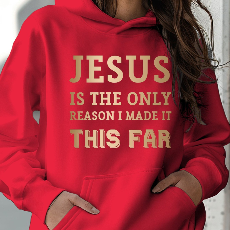 Ženski hoodie s geometrijskim uzorkom, slobodan kroj, kapuljača, poliester