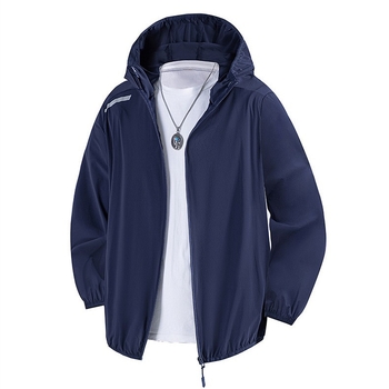 Ανδρικό μπουφάν προστασίας από τον ήλιο με κουκούλα, γρήγορο στέγνωμα, διαπνοή, νάιλον, UPF50, κατάλληλο για πεζοπορία και ψάρεμα
