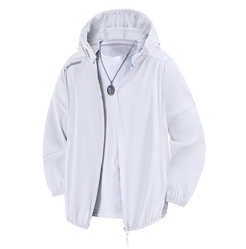 Ανδρικό μπουφάν προστασίας από τον ήλιο με κουκούλα, γρήγορο στέγνωμα, διαπνοή, νάιλον, UPF50, κατάλληλο για πεζοπορία και ψάρεμα