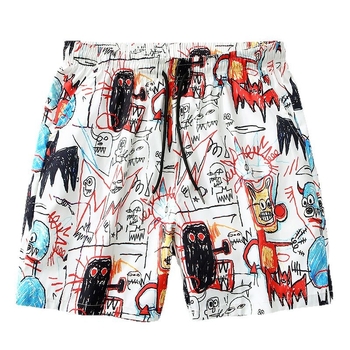 Ανδρικά σορτς από 100% πολυεστέρα, ίσιο κόψιμο, καλοκαίρι, μάρκα Shangshan Tiger