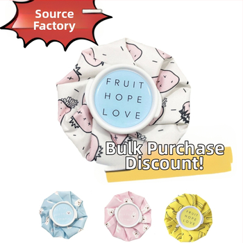 Star Dew audinių ledinė pakuotė su vandens užpildymu – gyvūnų džakardo dizainas, daugkartiniam naudojimui šilumos ir šalčio terapijai