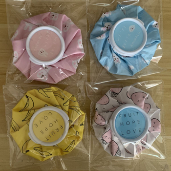 Star Dew audinių ledinė pakuotė su vandens užpildymu – gyvūnų džakardo dizainas, daugkartiniam naudojimui šilumos ir šalčio terapijai