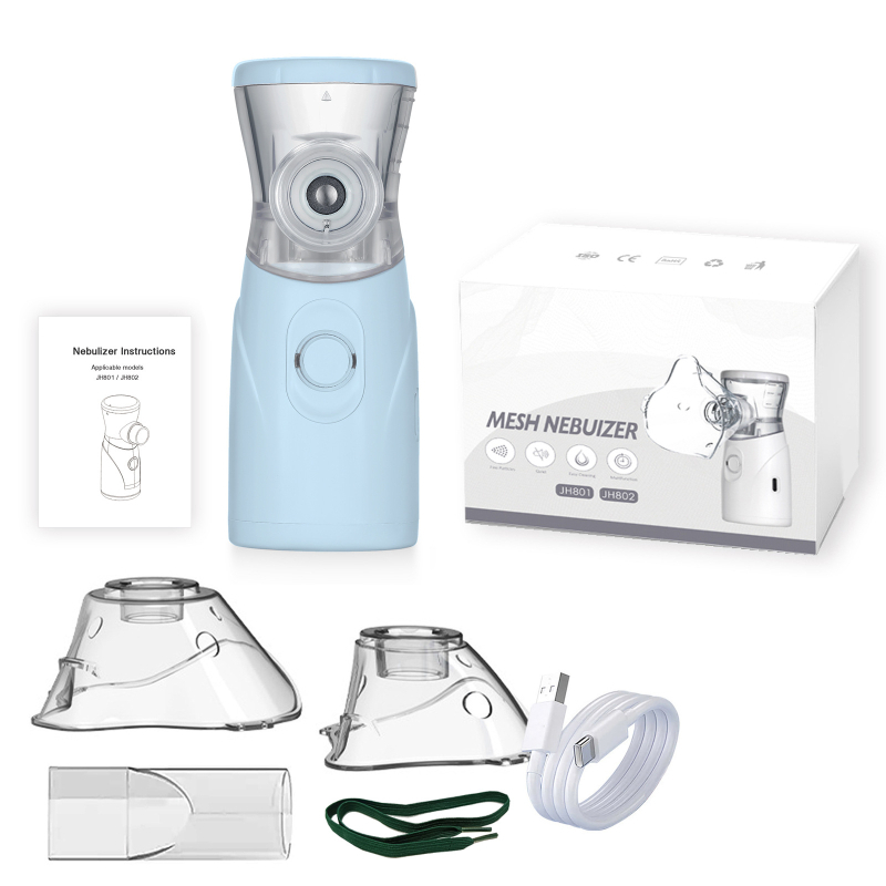 Rankinis drėkintuvas purkštuvėlis — šaltas purškimas, įmontuotas akumuliatorius, 2 greičiai, purškimo laikas >180 s, akumuliatoriaus veikimo laikas 1–3 h