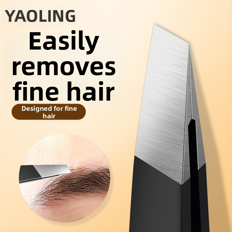 Little tianlai antakių žnyplės, didelio tikslumo nerūdijančio plieno, skirtos antakių formavimui ir barzdos plaukų šalinimui