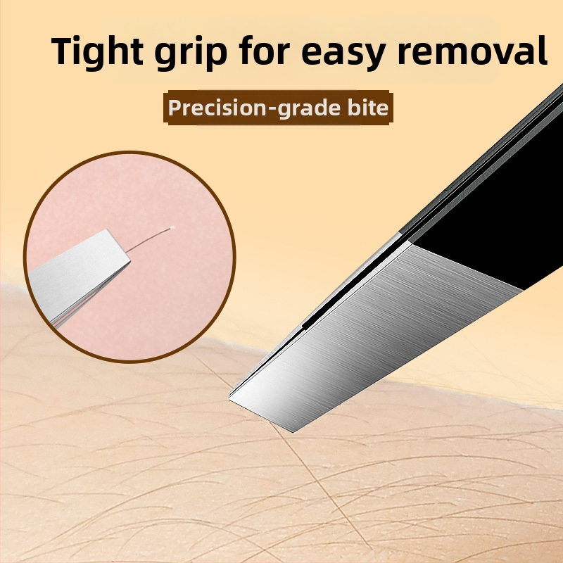 Little tianlai kliešte na obočie, vysoká presnosť, nerezová oceľ, na úpravu obočia a odstraňovanie chĺpkov z brady