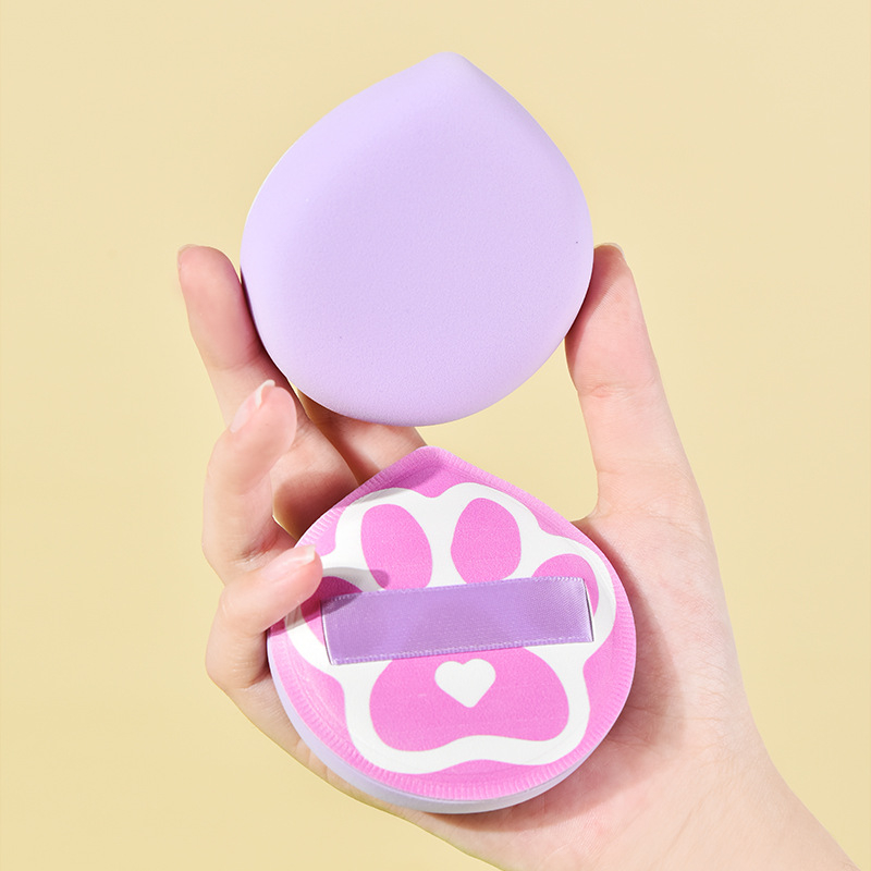 Σφουγγάρι μακιγιάζ για ξηρή και υγρή χρήση – υδροφιλικό μη λατέξ υλικό, σχήμα σταγόνας, 1000 τεμάχια